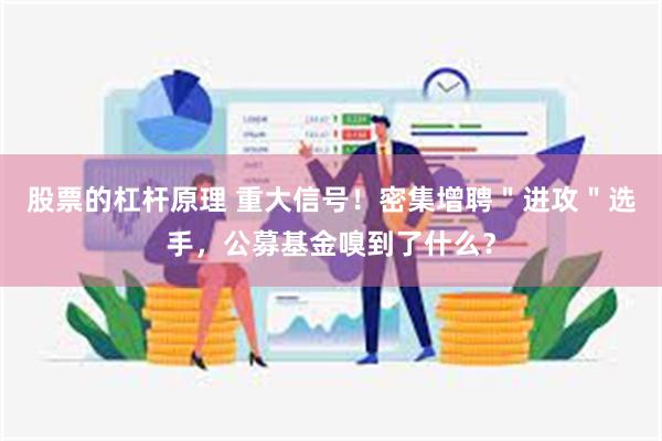 股票的杠杆原理 重大信号！密集增聘＂进攻＂选手，公募基金嗅到了什么？