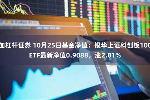 加杠杆证券 10月25日基金净值：银华上证科创板100ETF最新净值0.9088，涨2.01%