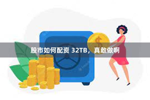 股市如何配资 32TB，真敢做啊