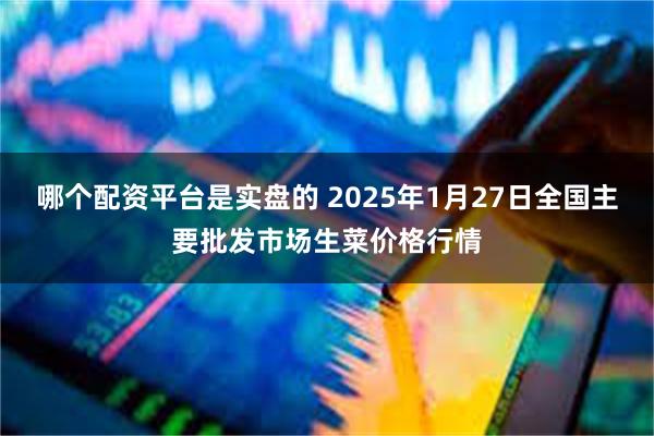 哪个配资平台是实盘的 2025年1月27日全国主要批发市场生菜价格行情